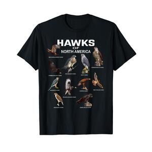 Hawks North America RedTailed Roadside Gray Hawk TShirt